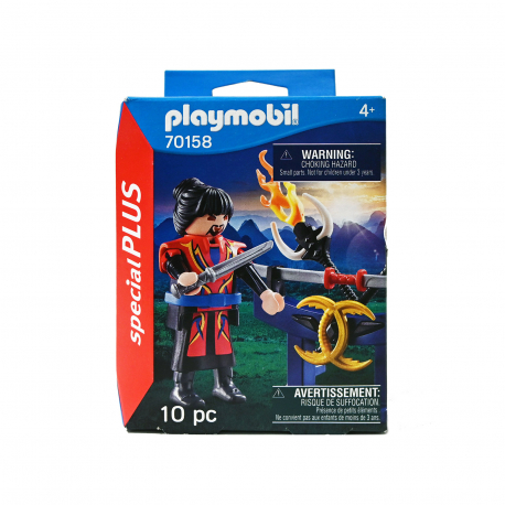 Playmobil παιχνίδι ασιάτης πολεμιστής 7015 4+ ετών