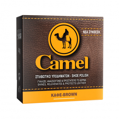 Camel στιλβωτικό υποδημάτων καφέ (40ml)
