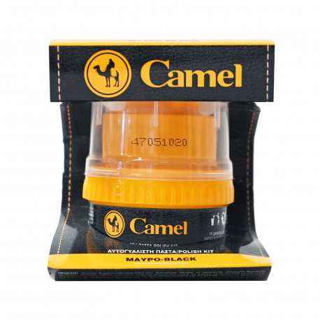 Camel πάστα αυτογυάλιστη υποδημάτων μαύρο (55ml)