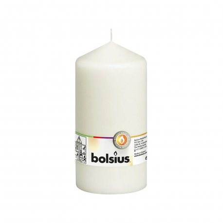 Bolsius κερί κυλινδρικό μπεζ