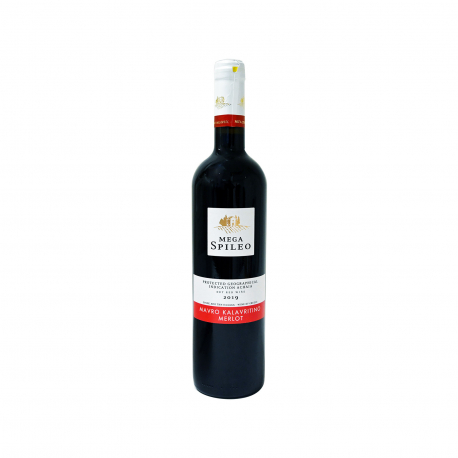 Cavino κρασί ερυθρό ξηρό mega spileo mavro kalavritino merlot (750ml)