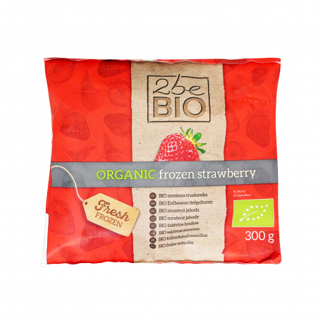 2be φράουλα κατεψυγμένη - βιολογικό (300g)