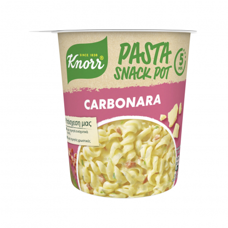 Knorr ζυμαρικά μαγειρεμένα pasta snack carbonara (55g)