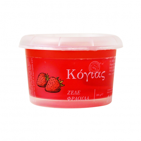 Κόγιας επιδόρπιο ψυγείου ζελέ φράουλα (180g)