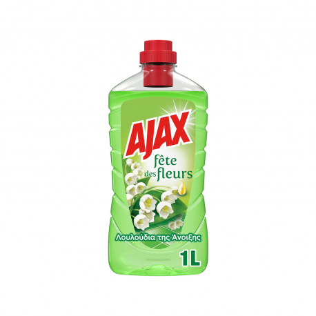 Ajax υγρό καθαριστικό πατώματος λουλούδια της άνοιξης (1lt)
