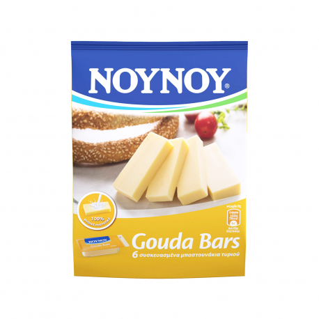 Νουνού τυρί ημίσκληρο gouda bars (6x20g)