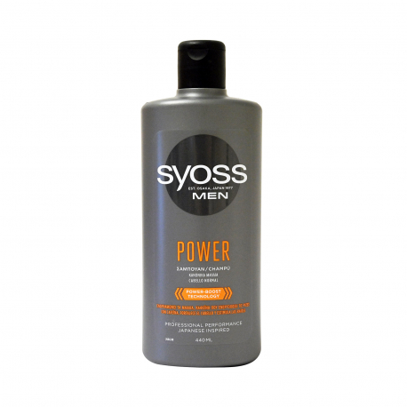 Syoss σαμπουάν μαλλιών αντρικό men power (440ml)