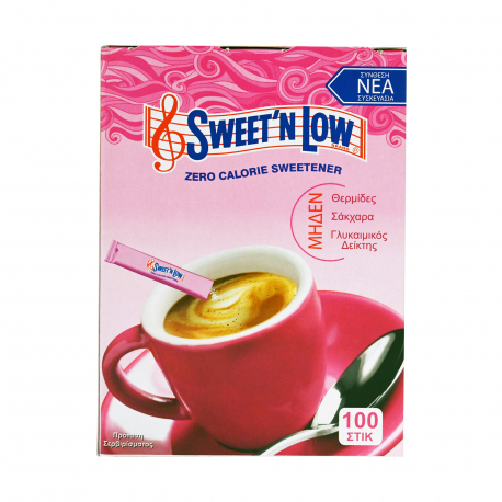 Sweet n' low γλυκαντικό επιτραπέζιο sticks - (100τεμ.)