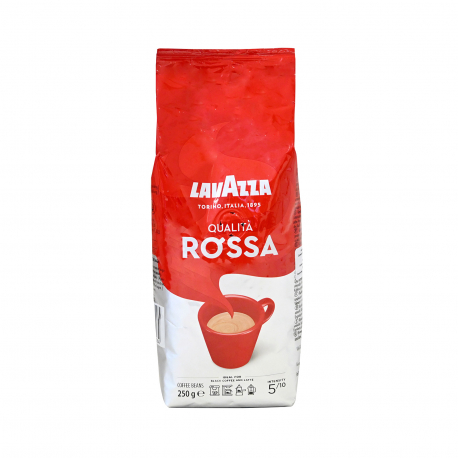 Lavazza καφές espresso qualita rossa σε κόκκους (250g)