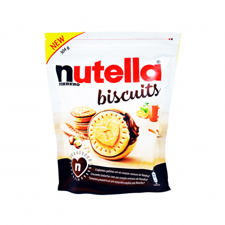 Nutella μπισκότα γεμιστά ferrero biscuits (304g)