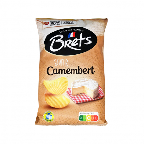 Brets τσιπς πατατάκια saveur camembert (125g)