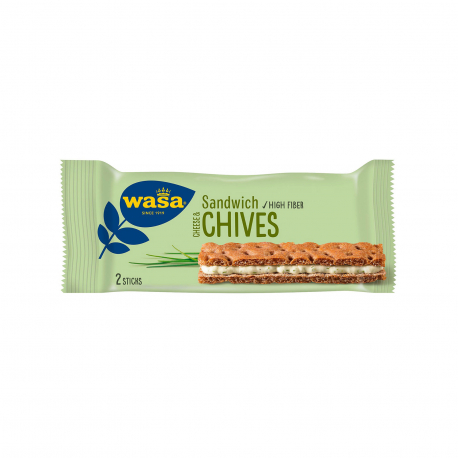 Wasa φρυγανιές sandwitch cheese & chives (37g)