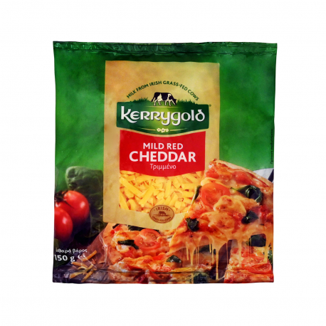 Kerrygold τυρί τριμμένο mild red cheddar (150g)
