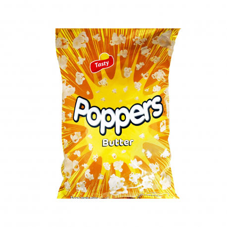 Tasty ποπ κορν poppers butter (86g)