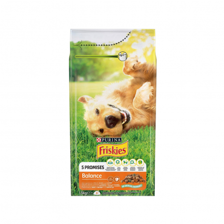 Friskies τροφή σκύλου ξηρά balance (1.5kg)