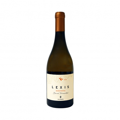 Zacharias κρασί λευκό ξηρό kidonitsa lexis (750ml)