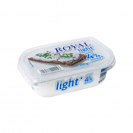 Royal προϊόν επάλειψης 4% λιπαρά - χαμηλή τιμή (200g)