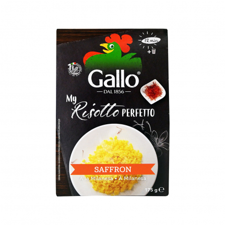 Riso gallo ριζότο milanesa saffron (175g)
