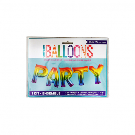 Unique επιγραφή μπάνερ για πάρτυ balloon banner kit