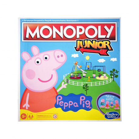 Hasbro επιτραπέζιο παιχνίδι monopoly Peppa pig 5+ ετών