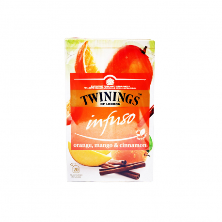 Twinings αφέψημα infuso orange, mango & cinnamon (20φακ.)