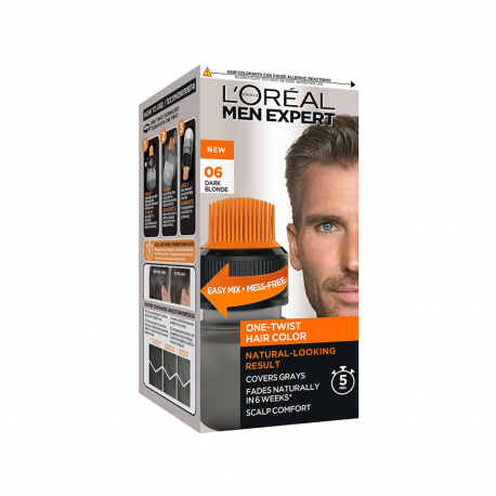 L'oreal βαφή μαλλιών αντρική men expert 06 - dark blonde (50ml)