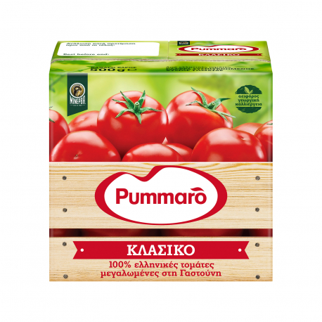 Pummaro τομάτα χυμός κλασικό ελαφρώς συμπυκνωμένος (500g)
