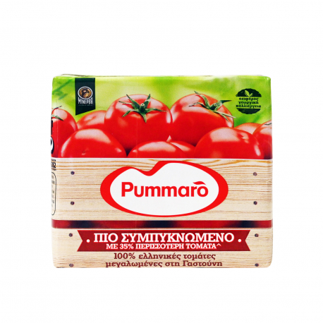 Pummaro τομάτα χυμός πιο συμπυκνωμένο με 35% περισσότερη τομάτα (520g)
