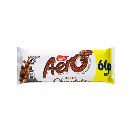Nestle σοκολάτα γάλακτος aero bubbly chocolate (36g)