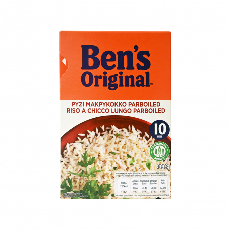 Ben's original ρύζι parboiled μακρύκοκκο σε 10 λεπτά (500g)