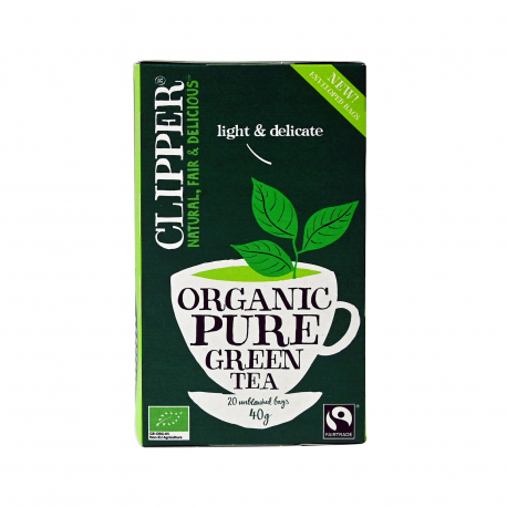 Clipper τσάι πράσινο light & delicate (20φακ.)