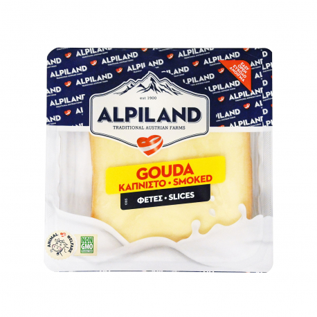 Alpiland τυρί gouda καπνιστό σε φέτες (200g)