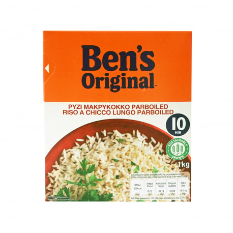 Ben's original ρύζι parboiled μακρύκοκκο σε 10 λεπτά (1kg)