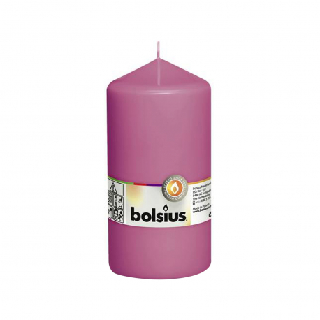 Bolsius κερί κυλινδρικό 150/78 φούξια