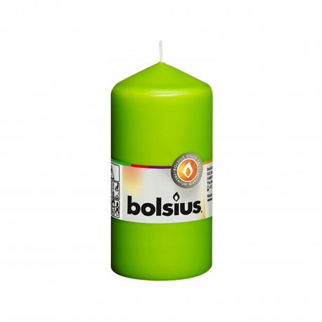 Bolsius κερί κυλινδρικό 120/58 λαχανί