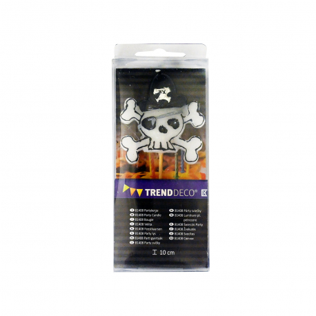 Trendeco κερί γενεθλίων K81408 πειρατής