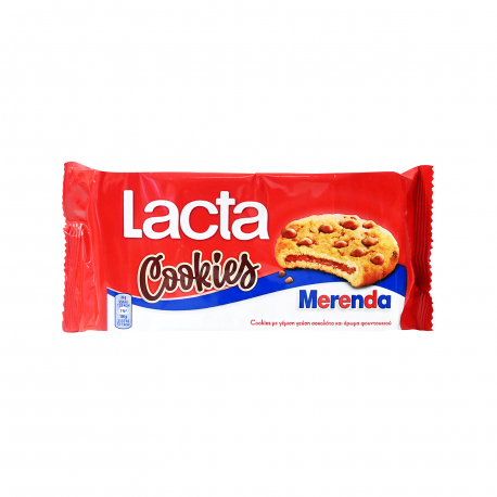 Lacta μπισκότα cookies merenda (156g)