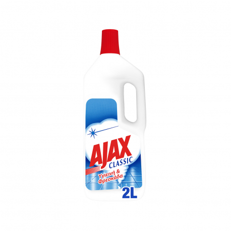 Ajax υγρό καθαριστικό γενικής χρήσης άσπρος σίφουνας classic (2000ml)