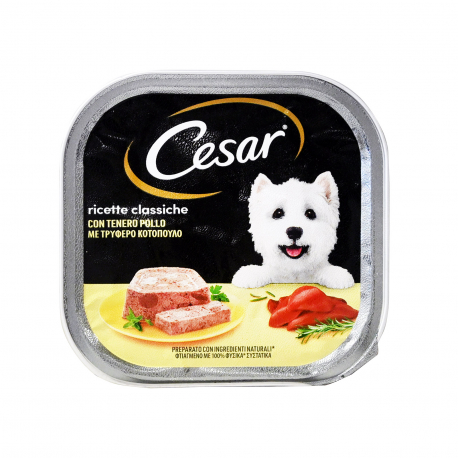 Cesar τροφή σκύλου με τρυφερό κοτόπουλο (300g)