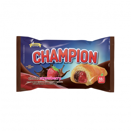 Champion κρουασάν choco strawberry (70g)