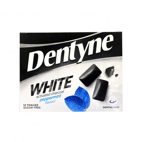 Dentyne τσίχλες charcoal - peppermint (16g)