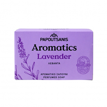 Papoutsanis σαπούνι aromatics λεβάντα (100g)