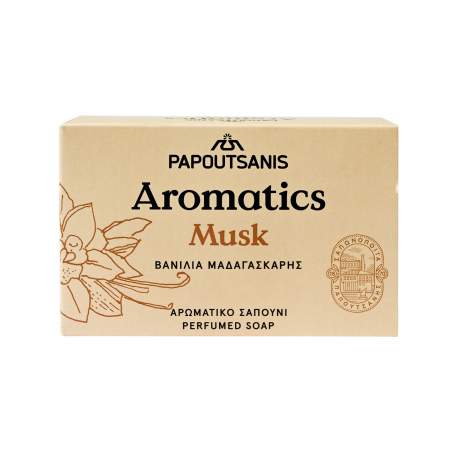 Papoutsanis σαπούνι aromatics musk (100g)