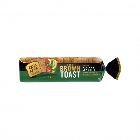 Κρις κρις ψωμί τοστ selection the brown toast (720g)