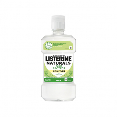 Listerine στοματικό διάλυμα naturals μέντα (500ml)