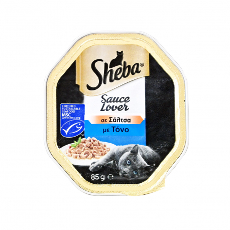 Sheba τροφή γάτας με τόνο σε σάλτσα (85g)