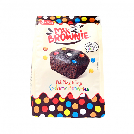 Mr. Brownie κέικ brownies galactic brownies με σοκολατένια κουφετάκια (200g)