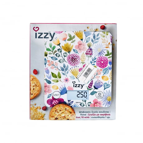 Izzy ζυγαριά κουζίνας ψηφιακή IZ-7007 floral