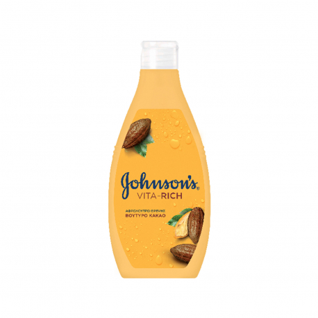 Johnson's αφρόλουτρο vita rich βούτυρο κακάο (750ml)
