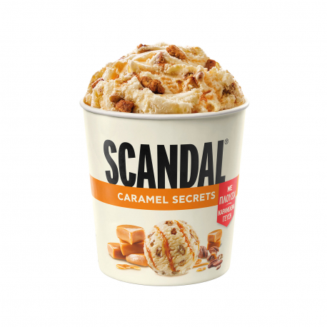 Έβγα παγωτό οικογενειακό scandal caramel secrets (0.48kg)